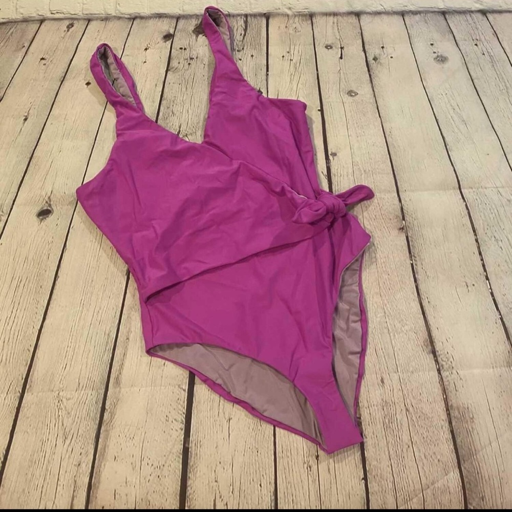 Vibrant Pink One-Piece Swimsuit